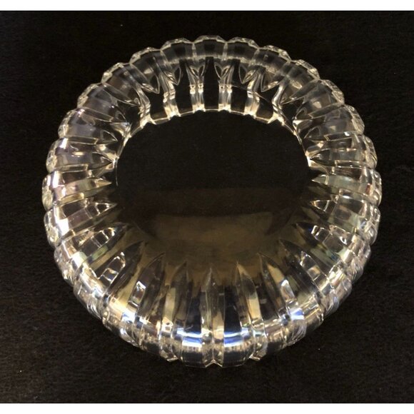 Mikasa Crystal High Point Serving Bowl Multi Sided Panels Giftware Box 1980s - Picture 6 of 10